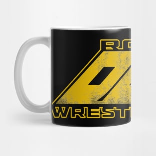 Rolling DDT Wrestling Logo (Yellow) Mug